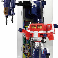 Transformers Missing Link 6 Inch Action Figure - Optimus Prime with Trailer C-01