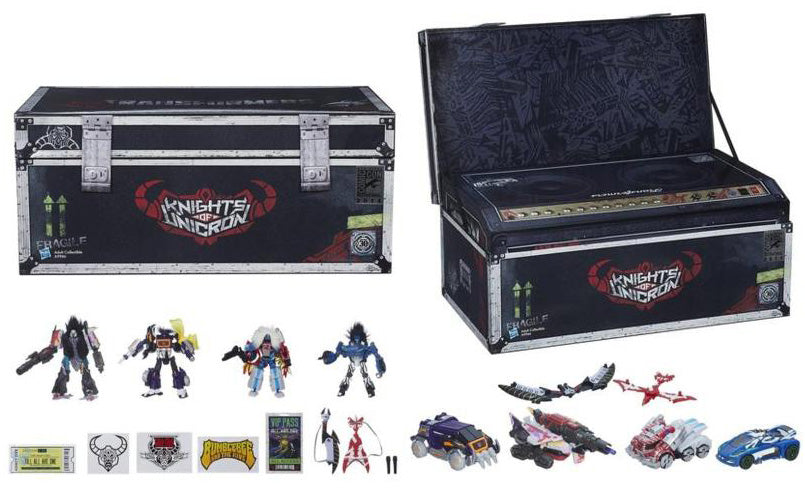 Transformers Prime 6 Inch Action FIgure SDCC Exclusive - Knights Of Unicron Set SDCC 2014