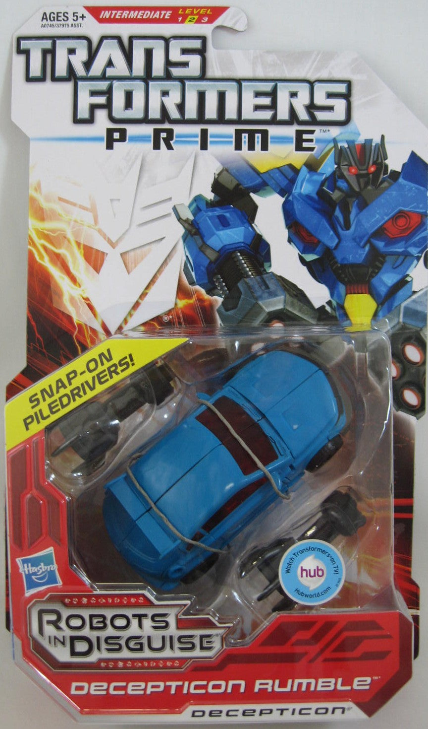 Transformers Prime Robots in Disguise 6 Inch Action Figure (2012 Wave 5) - Rumble