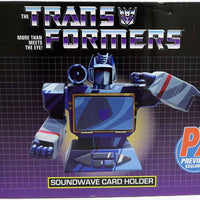 Transformers Resin Business Card Holder 6 Inch Bust Statue Exclusive - Soundwave