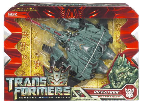 Transformers Revenge Of The Fallen Movie Action Figure Voyager Class Wave 3: Megatron