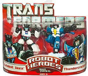 Transformers Robot Heroes 2 Inch Action Figure - Autobot Jazz & Thundercracker