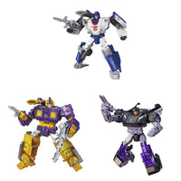 Transformers Siege War For Cybertron 6 Inch Action Figure Deluxe Class - Set of 3 (Barricade - Impactor - Mirage)