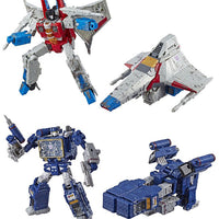 Transformers Siege War For Cybertron 7 Inch Action Figure Voyager Class - Set of 2 (Starscream - Soundwave)