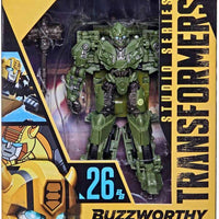 Transformers Studio Series Buzzworthy 5 Inch Action Figure Deluxe Class - WWII Bumblebee #26