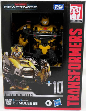 Transformers Studio Series 6 Inch Action Figure Deluxe Class (2024 Wave 4) - Bumblebee Gamer Edition