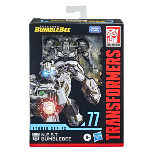 Transformers Studio Series 5 Inch Action Figure Deluxe Class N.E.S.T. Bumblebee