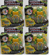 Transformers x Teenage Mutant Ninja Turtles 7 Inch Action Figure Deluxe Class - Set of 4 Toy Party Wallop