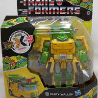 Transformers Teenage Mutant Ninja Turtles 7 Inch Action Figure Deluxe Class - Toy Party Wallop (4 Different Heads)