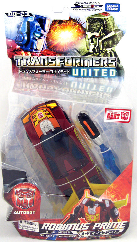 Transformers United 6 Inch Action Figure - Rodimus Prime UN-23