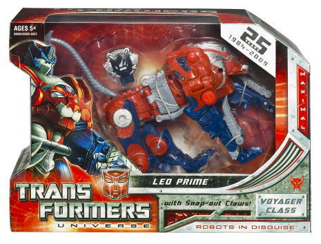 Transformers Universe Action Figure Voyager Class (2009 Wave 2): Leo Prime