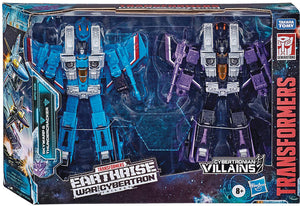 Transformers War For Cybertron Earthrise 7 Inch Action Figure Voyager Class Exclusive - Skywarp and Thundercracker