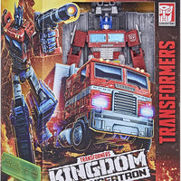 Transformers War For Cybertron Kingdom 8 Inch Action Figure Leader Class Wave 1 - Optimus Prime (Refresh)