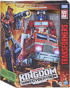 Transformers War For Cybertron Kingdom 8 Inch Action Figure Leader Class Wave 1 - Optimus Prime (Refresh)