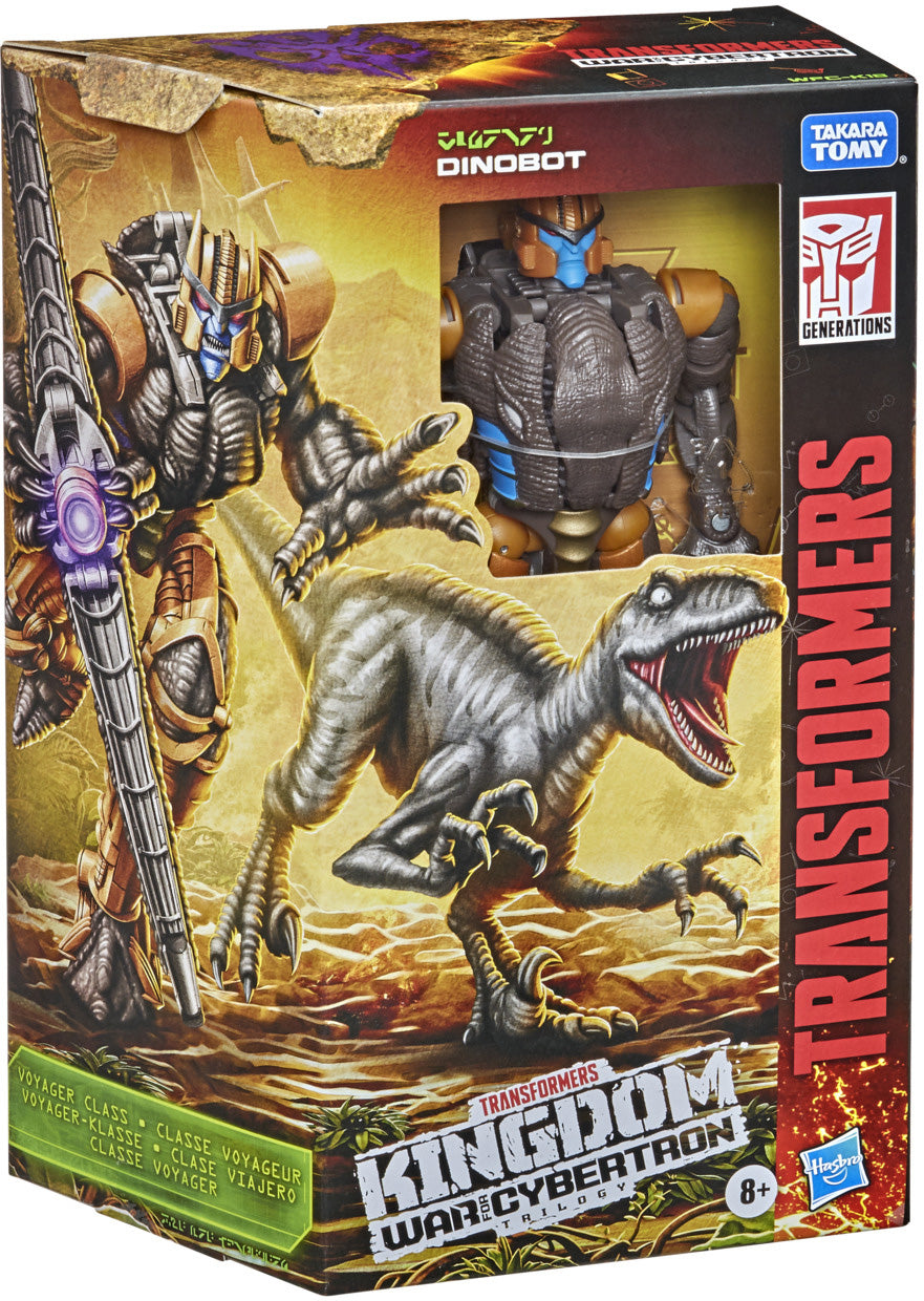 Transformers War For Cybertron Kingdom 7 Inch Action Figure Voyager Class Wave 2 - Dinobot