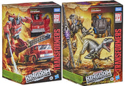 Transformers War For Cybertron Kingdom 7 Inch Action Figure Voyager Class Wave 2 - Set of 2 (Dinobot - Inferno)