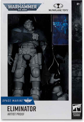 Warhammer 40000 7 Inch Action Figure Wave 9 - Eliminator (Space Marine) Artist Proof