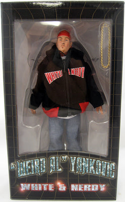 Weird Al Yankovic 8 Inch Action Figure Clothed Series - White & Nerdy