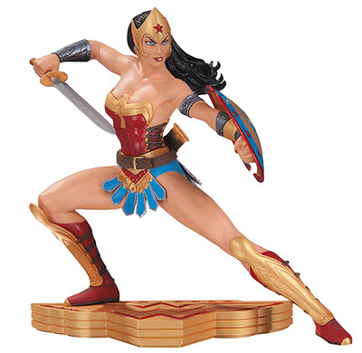 Wonder Woman Art Of Wat 6 Inch Statue Figure - Wonder Woman By Garcia Lopez