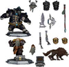 World Of Warcraft 2-Pack 6 Inch Static Figure 1/12 Posed - Beastmaster & Marksman & Pandaren: Monk & Rogue Gold label