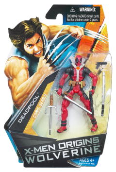 X-men Origins Wolverine Action Figure 3 3/4 inch Series 1: Deadpool