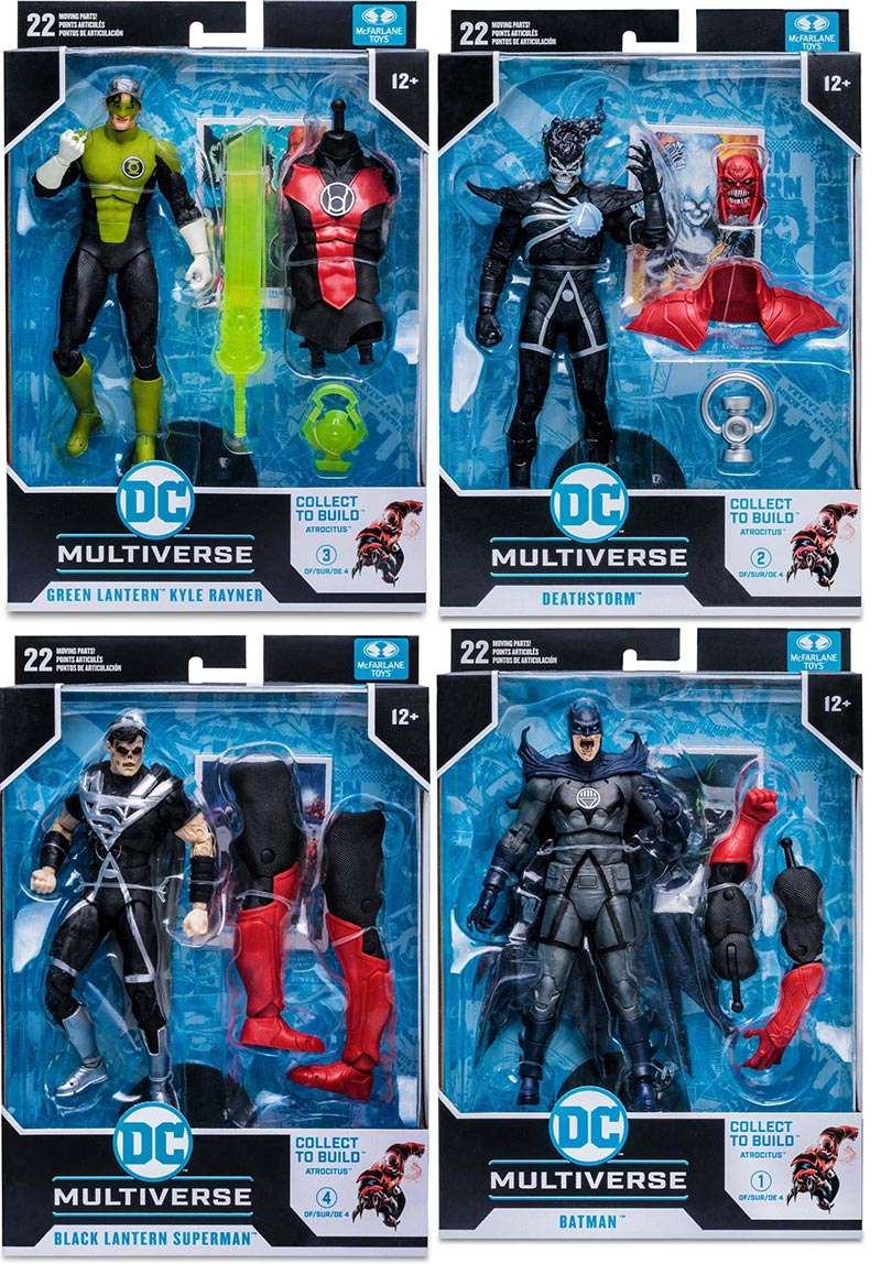 McFarlane DC Multiverse Set (4) 2024 BLACKEST NIGHT BAF Atrocitus 7