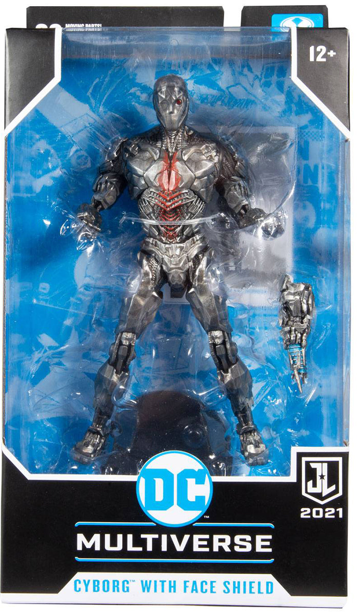 DC Multiverse Justice League 2021 7 Inch Action Figure - Cyborg Face Shield  Exclusive