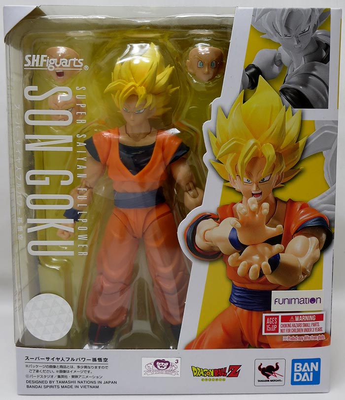 Bandai Tamashii Nations Super Saiyan Son Goku Dragonball Z S.H. Figuarts  Action Figure, Figures -  Canada