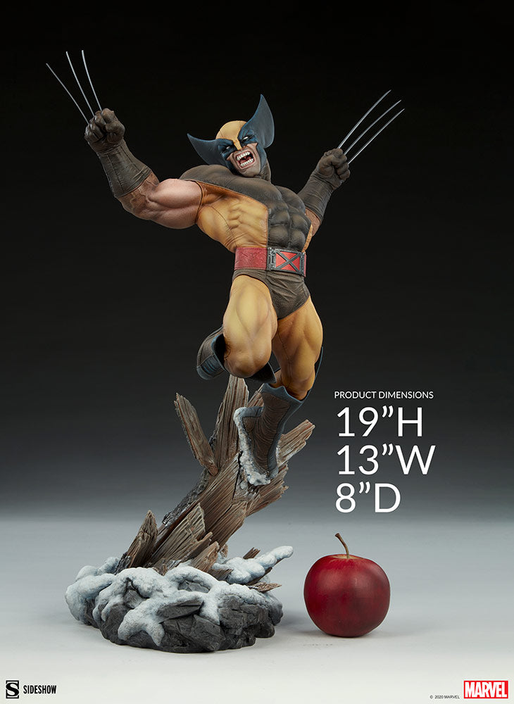 Marvel Collectible X Men Collection 20 Inch Statue Figure Premium Format Wolverine Sideshow 300731