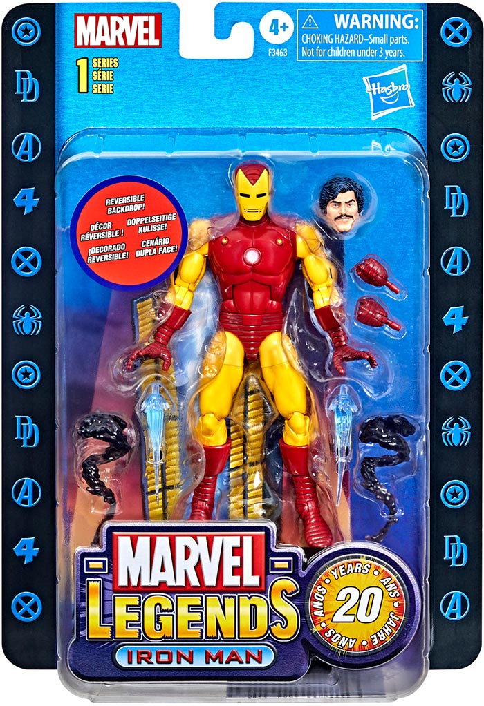 Marvel Legends 20th Anniversary 6 Inch Action Figure Wave 1 - Iron