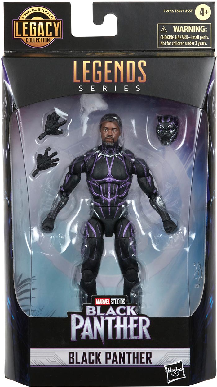 Marvel Legends Black Panther 6 Inch Action Figure Legacy Black Panther