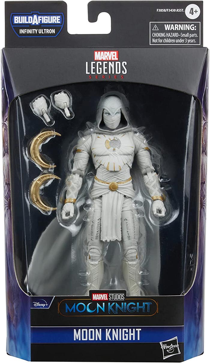 Marvel Legends Disney 6 Inch Action Figure BAF Infinity Ultron Moon Knight