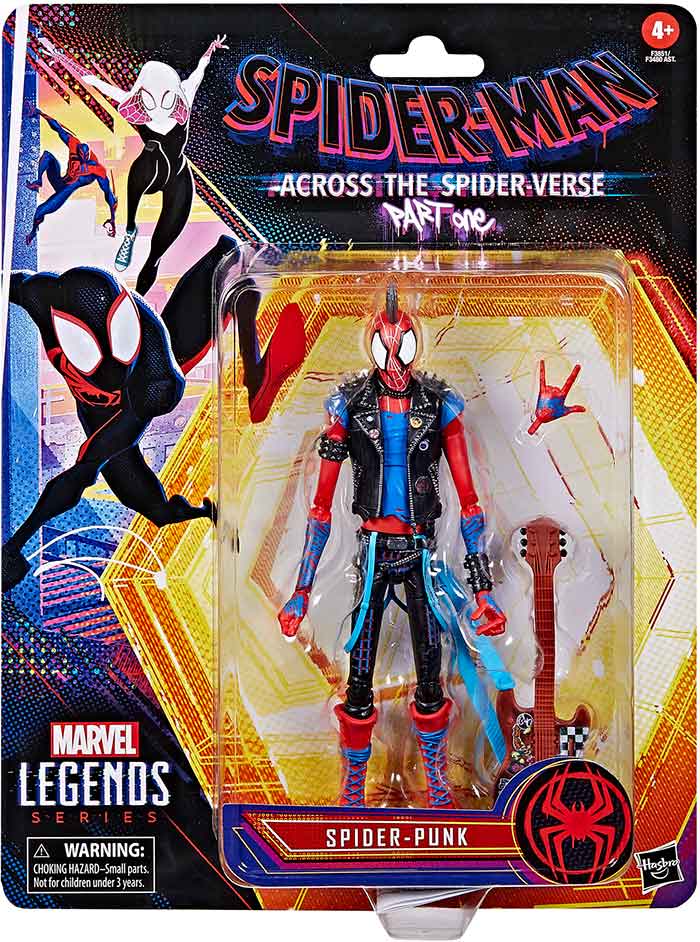 Marvel Legends Series Spider-Man: Across The Spider-Verse Spider-Man 2099  6-inch Action Figure Toy, 2 Accessories