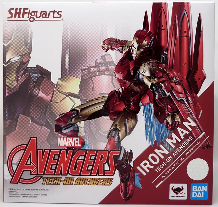 Marvel Tech-On Avengers 6 Inch Action Figure S.H. Figuarts - Iron