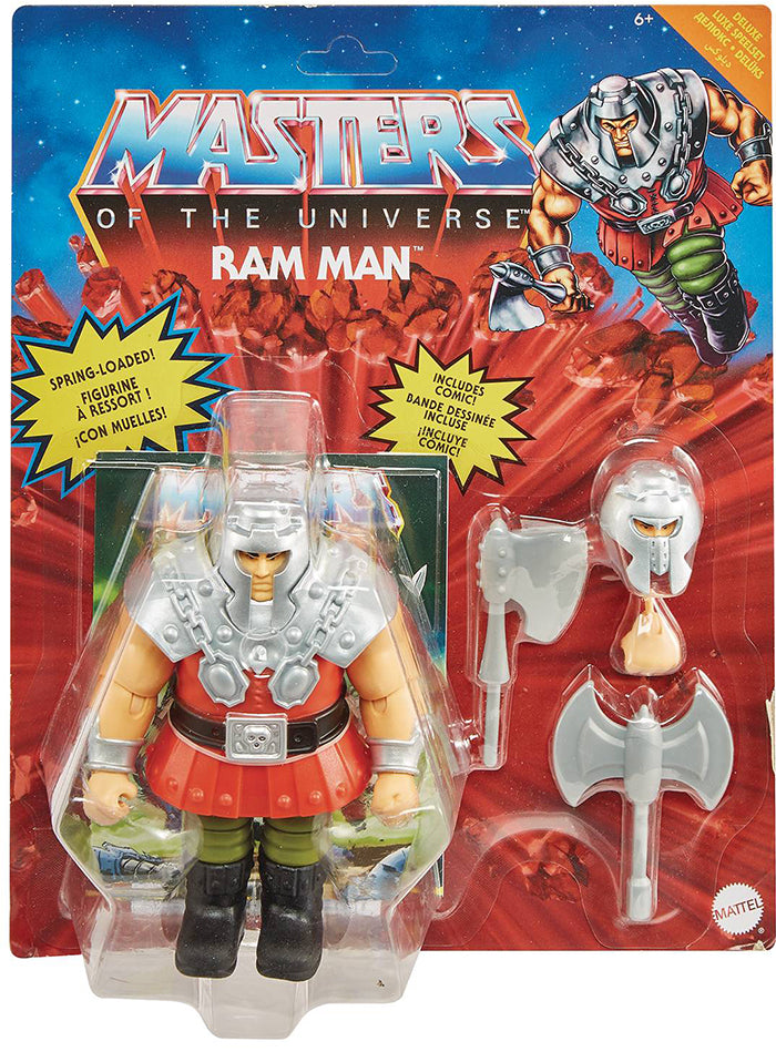 Masters Of The Universe Origins 5 Inch Action Figure Deluxe - Ram Man