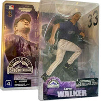 MLB Baseball 6 Inch Static Figure Sportspicks Series 4 - Larry Walker Purple Jersey