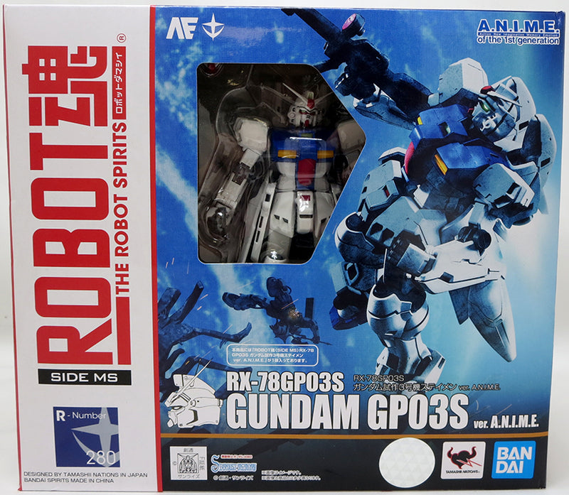 Mobile Suit Gundam Stardust Memory 6 Inch Action Figure Robot Spirits -  RX-78GP03S Gundam GP03S ver. A.N.I.M.E.