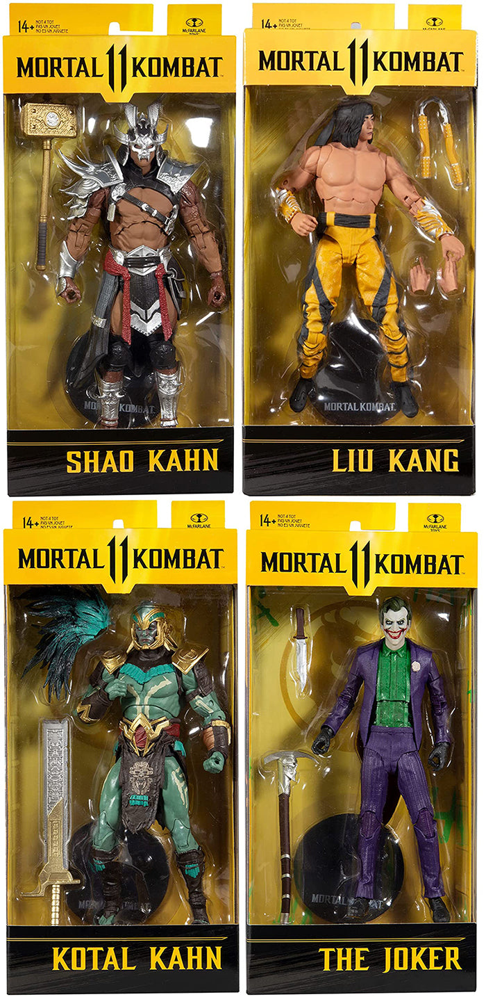 Mortal kombat 4 inch best sale action figures