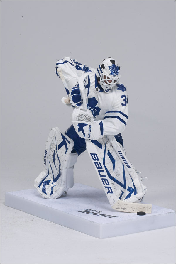 NHL Hockey Leafs 6 Inch Static Figure Sportspicks Series 30 - James Reimer White Jersey Chase