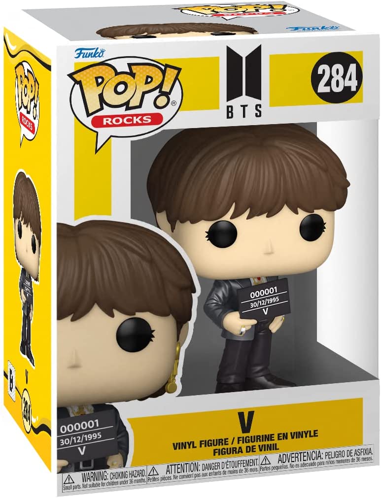 Pop Rocks BTS 3.75 Inch Action Figure - V #284 | Cmdstore.ca