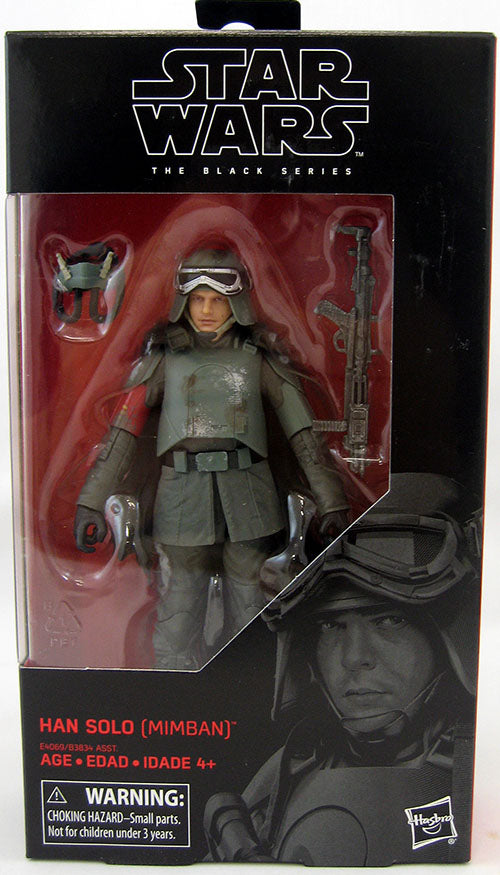 Star Wars The Black Series 6 Inch Action Figure Wave 31 - Han Solo (Mimban  Mud Trooper) #78 (Shelf Wear Pakaging)