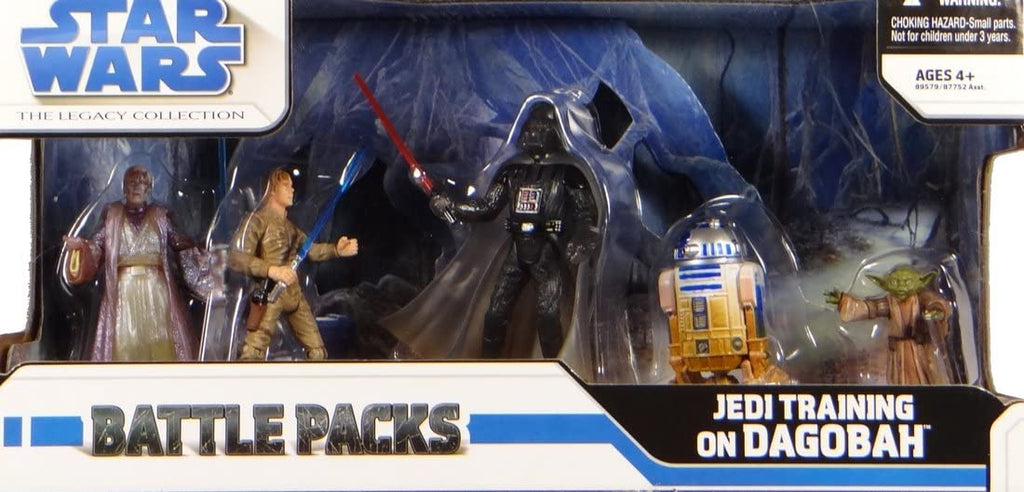 Star Wars The Legacy Collection 3.75 Inch Action Figure Battle Pack - Jedi Training on Dagobah